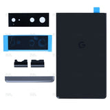 Vitre arrière pour Google Pixel 6 Stormy avec objectif noir OEM