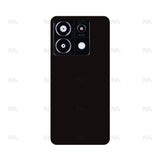 Vitre arrière pour Xiaomi Redmi Note 13 Pro 5G avec objectif noir OEM