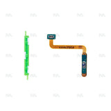 Capteur d'empreintes digitales avec Nappe On/Off et Volume pour Samsung Galaxy A23 5G A236B – Bleu – OEM