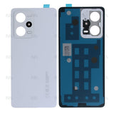 Vitre arrière avec lentille Originale pour Xiaomi Redmi Note 12 Pro 5G - Blanc Polaire