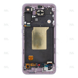 Chassis + Ecran Officiel Service Pack + Vitre pour Samsung Galaxy A55 A556B Lilac