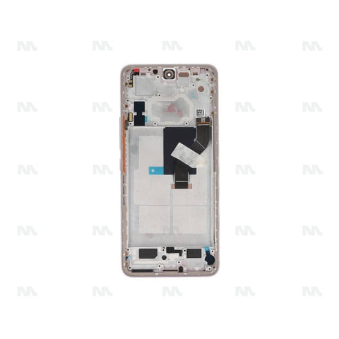 Chassis + Ecran Officiel Service Pack + Vitre pour Xiaomi 12 Lite - Lite Pink