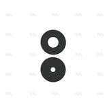 Couvercle d'objectif d'appareil photo pour Xiaomi Redmi 15C 4G - Noir - OEM