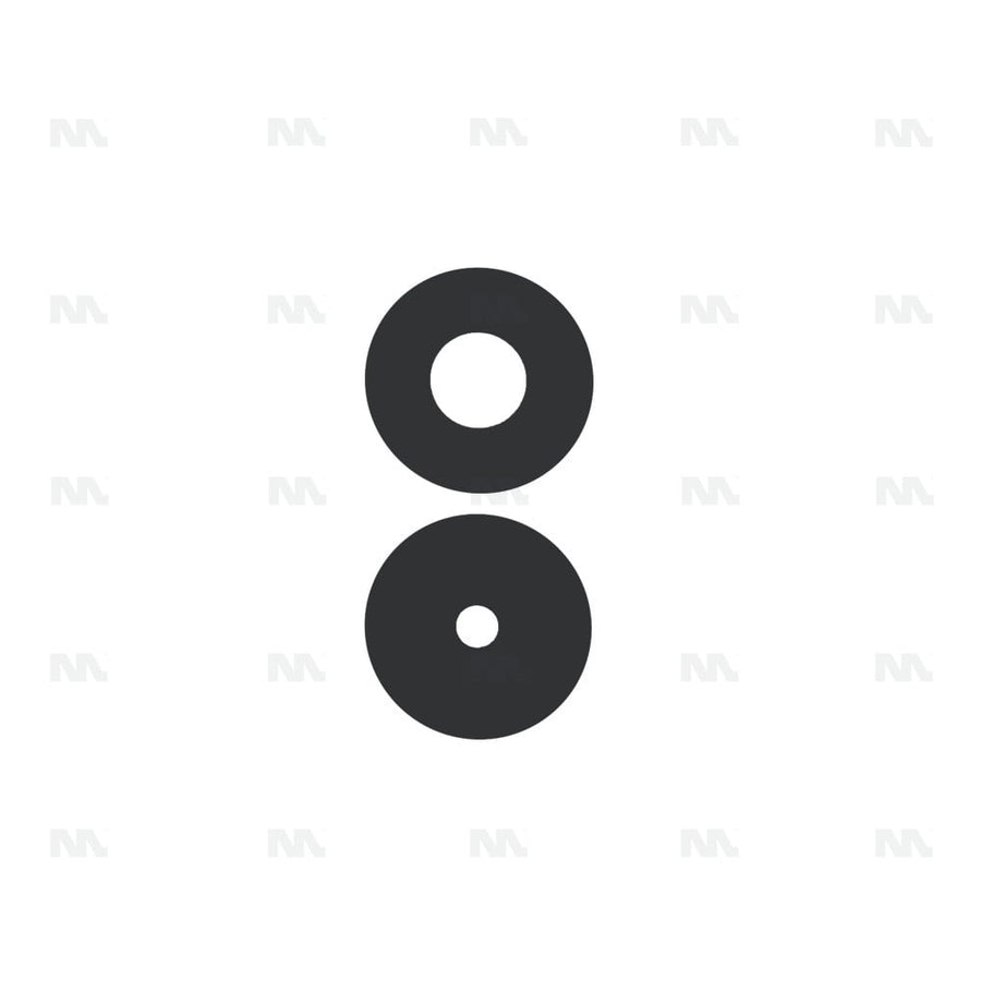Couvercle d'objectif d'appareil photo pour Xiaomi Redmi 15C 4G - Noir - OEM