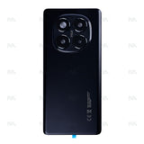 Vitre arrière pour Xiaomi Redmi Note 14 Pro 4G avec objectif, noir nuit, OEM