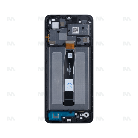 Chassis + Ecran Original OEM + Vitre pour Xiaomi Redmi 12C (22120RN86G) - Noir
