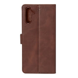 Rixus Bookcase pour Samsung Galaxy A35 5G Marron