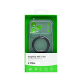 Coque Rixus SnapGrip 360 avec Anneau Support pour Apple iPhone 17 Pro - Bleu