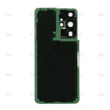 Vitre arrière pour Samsung Galaxy S21 Ultra G998B avec objectif Phantom Titanium Original