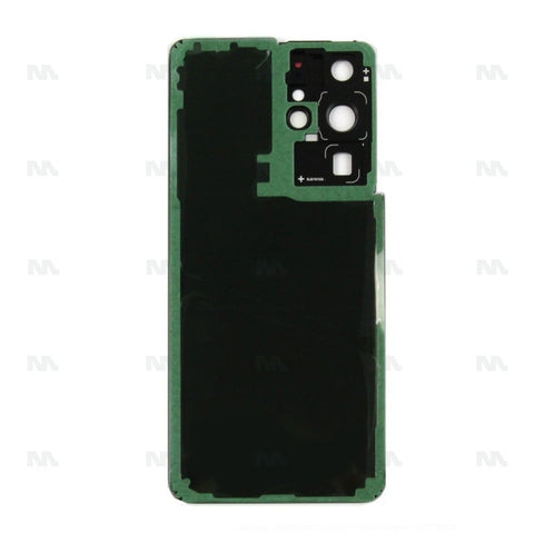 Vitre arrière pour Samsung Galaxy S21 Ultra G998B avec objectif Phantom Titanium Original