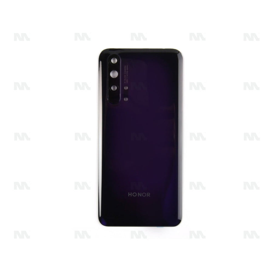 Vitre arrière pour Huawei Honor 20 Pro avec objectif Phantom Black OEM