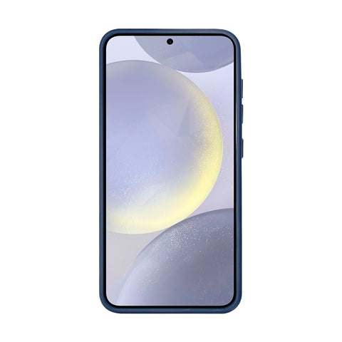 Étui Rixus Classic 04 avec MagSafe pour Samsung Galaxy S25 Plus bleu foncé