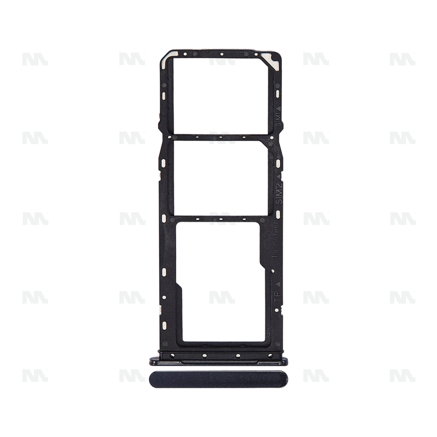 Support pour carte SIM pour Samsung Galaxy A04 A045F - Noir - OEM