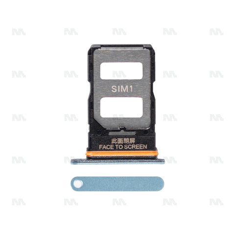 Support pour carte SIM Xiaomi Poco X6 bleu OEM