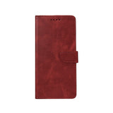 Bibliothèque Rixus pour Samsung Galaxy S20 FE Rouge foncé