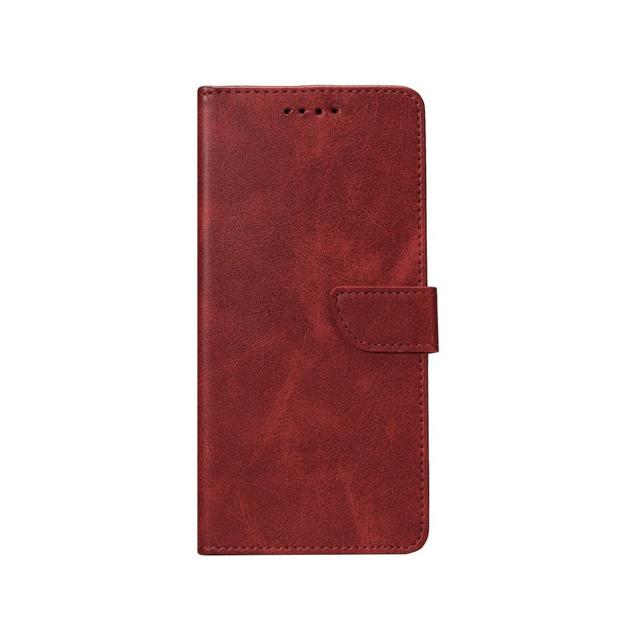 Bibliothèque Rixus pour Samsung Galaxy S20 FE Rouge foncé