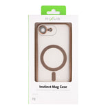 Étui Rixus Instinct Mag pour Apple iPhone 16e Desert Titanium