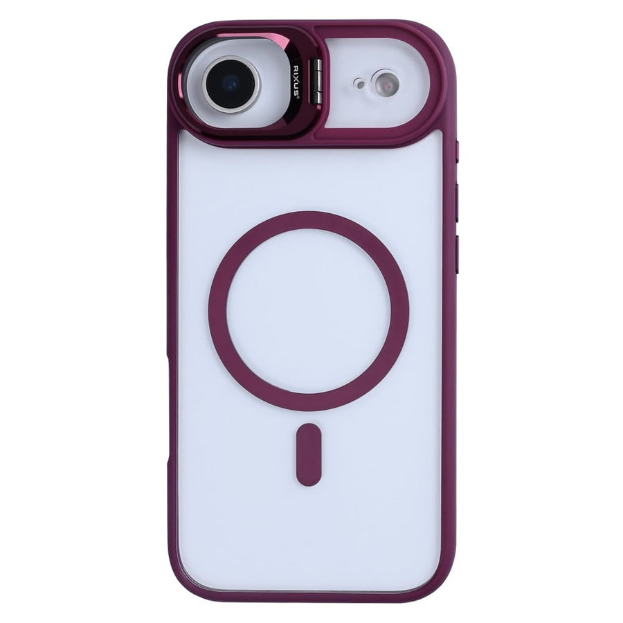 Étui Rixus Classic 03 avec MagSafe pour Apple iPhone 17 Air rose foncé