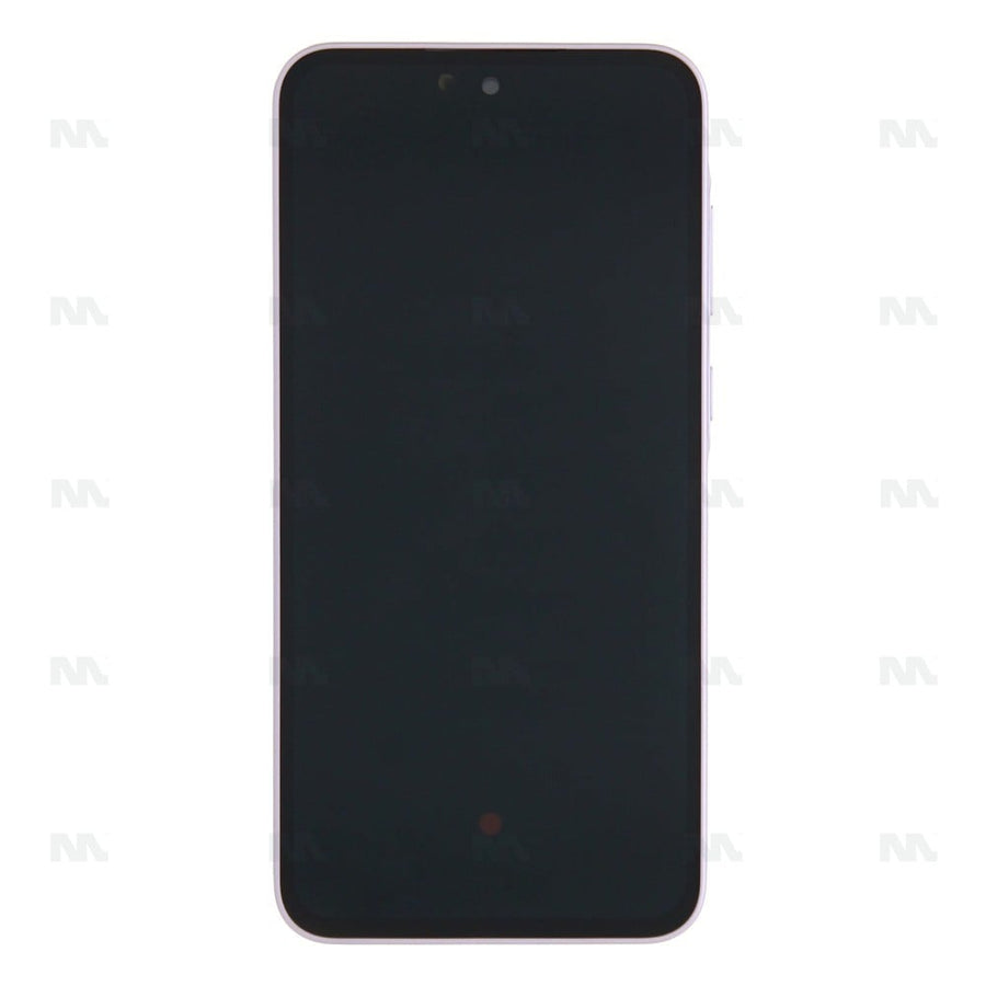 Chassis + Ecran Officiel Service Pack + Vitre pour Samsung Galaxy A35 A356B Lilac