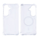 Étui anti-éclatement Rixus avec MagSafe pour Samsung Galaxy S26 transparent