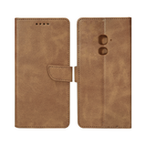Rixus Bookcase pour Samsung Galaxy A8 (2018) Marron clair