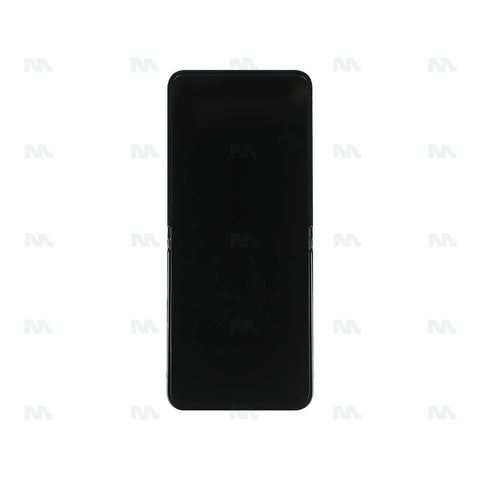 Chassis + Ecran Officiel Service Pack + Vitre pour Samsung Galaxy Z Flip5 F731B - Crème