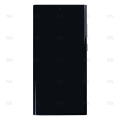 Chassis + Ecran OLED + Vitre pour Samsung Galaxy S22 Ultra 5G S908B - Phantom Black