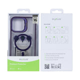 Étui Rixus Classic 03 avec MagSafe pour Apple iPhone 16 Pro Deep Purple