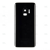 Vitre arrière pour Samsung Galaxy S9 G960F avec objectif - Noir nuit - OEM