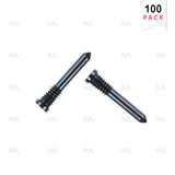 Vis inférieures pour iPhone 15 Pro, 15 Pro Max, titane noir, compatibles (lot de 100)