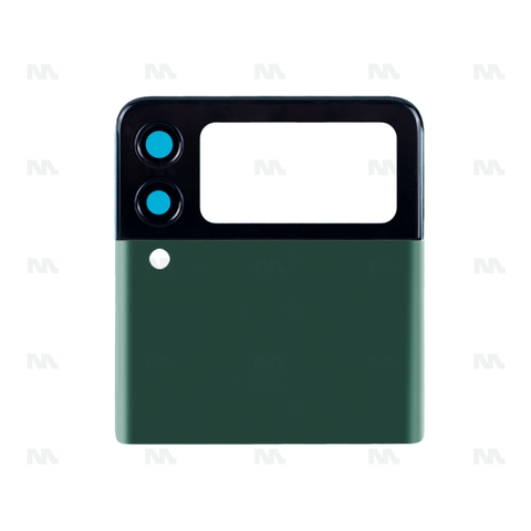 Vitre arrière supérieure avec lentille verte OEM pour Samsung Galaxy Z Flip3 F711B