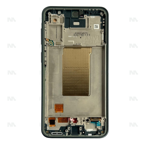 Chassis + Ecran Soft-OLED pour Samsung Galaxy A37 A376B - Vert Gris