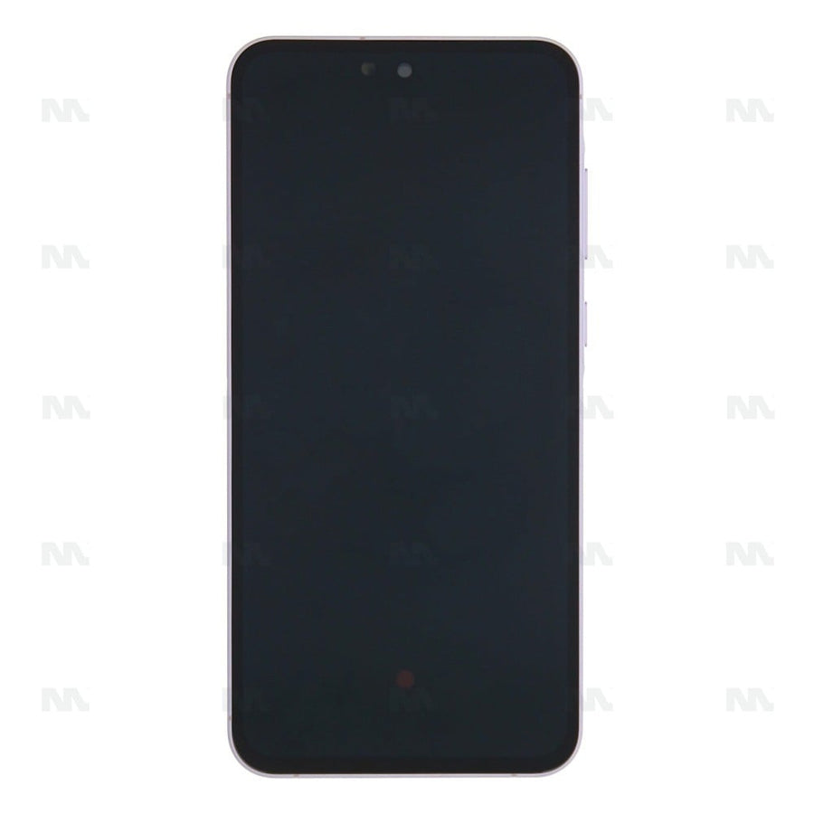 Chassis + Ecran Officiel Service Pack + Vitre pour Samsung Galaxy A55 A556B Lilac