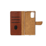 Rixus Bookcase pour Samsung Galaxy A6 (2018) Marron