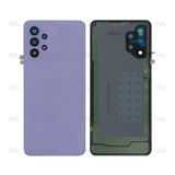 Vitre arrière pour Samsung Galaxy A32 5G A326B avec objectif Awesome Violet OEM
