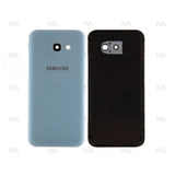 Vitre arrière pour Samsung Galaxy A5 2017 A520F avec objectif bleu corail OEM