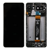 Chassis + Ecran Officiel Service Pack + Vitre pour Samsung Galaxy A13 5G A136B - Noir