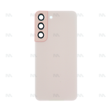 Vitre arrière pour Samsung Galaxy S22 S901B avec lentille rose doré OEM