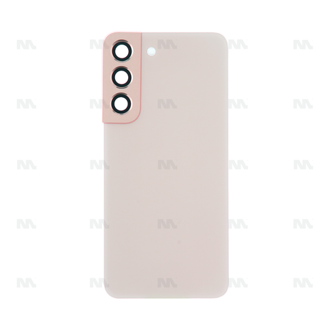 Vitre arrière pour Samsung Galaxy S22 S901B avec lentille rose doré OEM