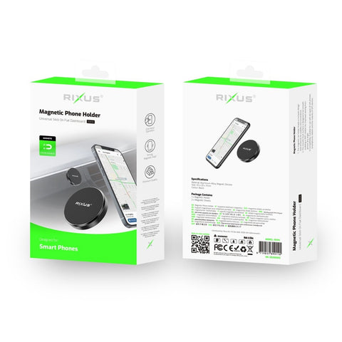 Support magnétique pour téléphone Rixus RXH4 Mini Noir
