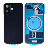 Vitre Arrière sans NFC, cadre d'appareil photo agrandi pour Apple iPhone 17 - Noir - Compatible