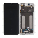 Chassis + Ecran LCD complet pour Xiaomi Mi 9 Lite (M1904F3BG) (5600050F3B00 / 560910015033) - Pearl White