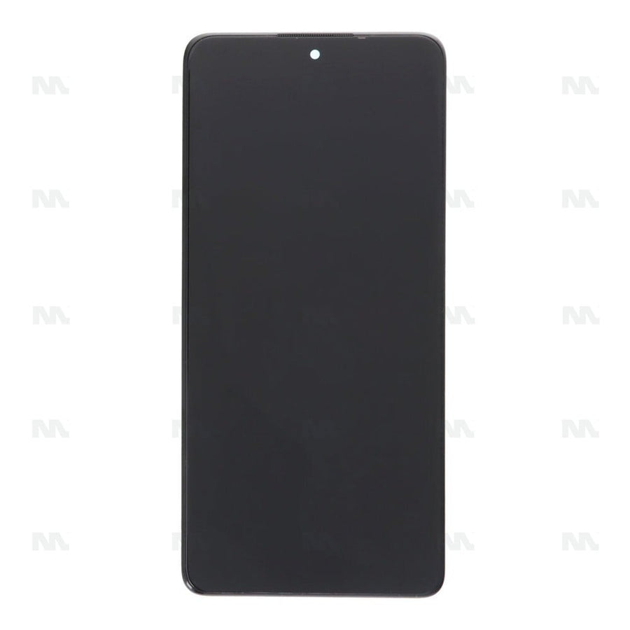 Chassis + Ecran Original OEM + Vitre pour Xiaomi Redmi Note 10 Pro (M2101K6G) - Onyx Gray