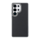 Coque Rixus Mag Carbon Compatible MagSafe pour Samsung Galaxy S26 Ultra - Gris Titane
