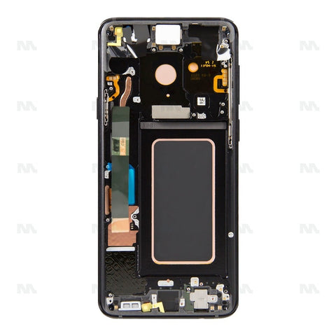 Chassis + Ecran Officiel Service Pack + Vitre pour Samsung Galaxy S9 Plus G965F - Midnight Black