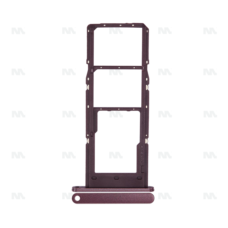 Support pour carte SIM pour Samsung Galaxy A14 5G A146B - Rouge foncé - OEM