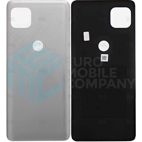 Vitre arrière argent givré sans lentille 5S58C17621 Kit de réparation pour Motorola Moto G 5G (XT2113)