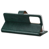 Etui livre pour Apple iPhone 13 Pro Max - Vert