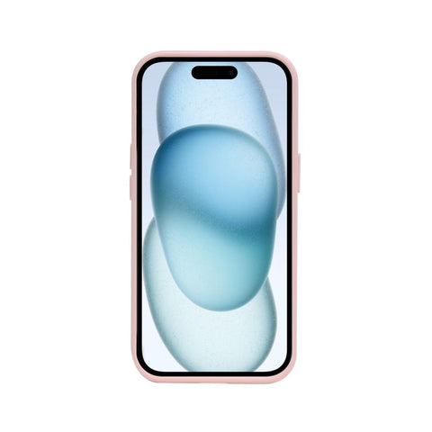 Coque Rixus SnapGrip 360 avec Anneau Support pour Apple iPhone 15 - Rose