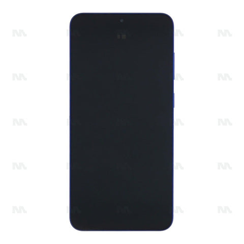 Chassis + Ecran Officiel Service Pack + Vitre pour Samsung Galaxy S25 Plus S936B - Bleu Marine